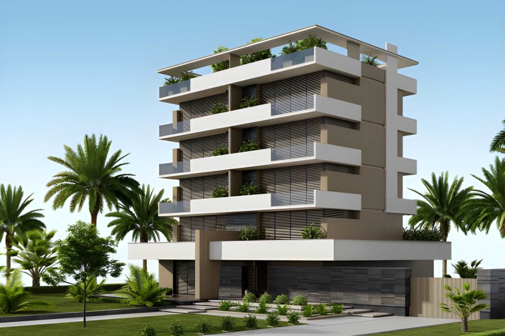 materials textures interior 3D rendering
